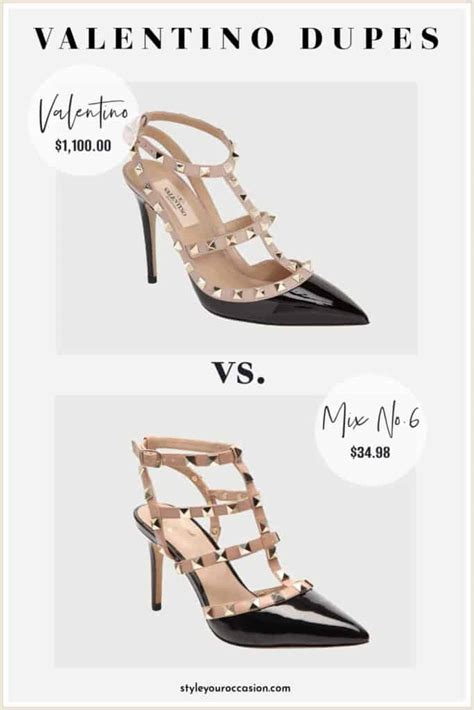 valentino lace shoe replica|valentino rockstud heels dupes.